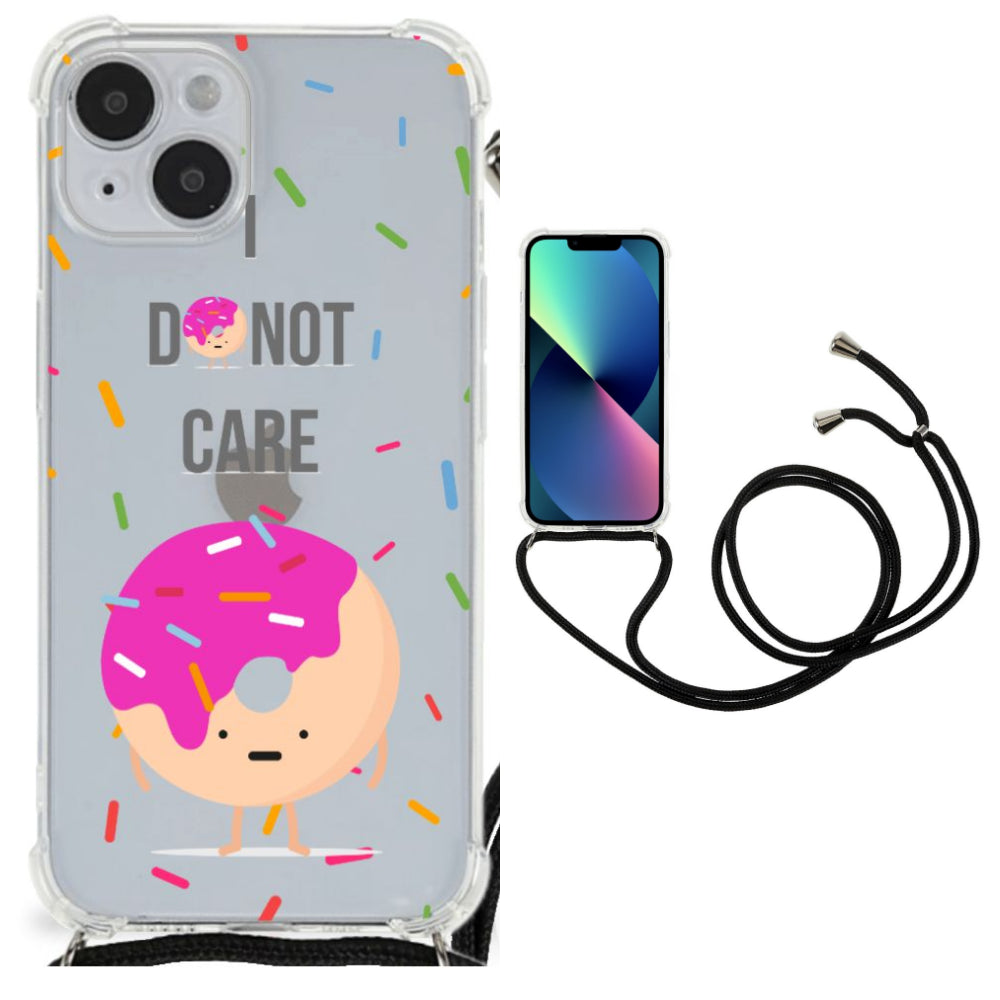 iPhone 14 Plus Beschermhoes Donut Roze