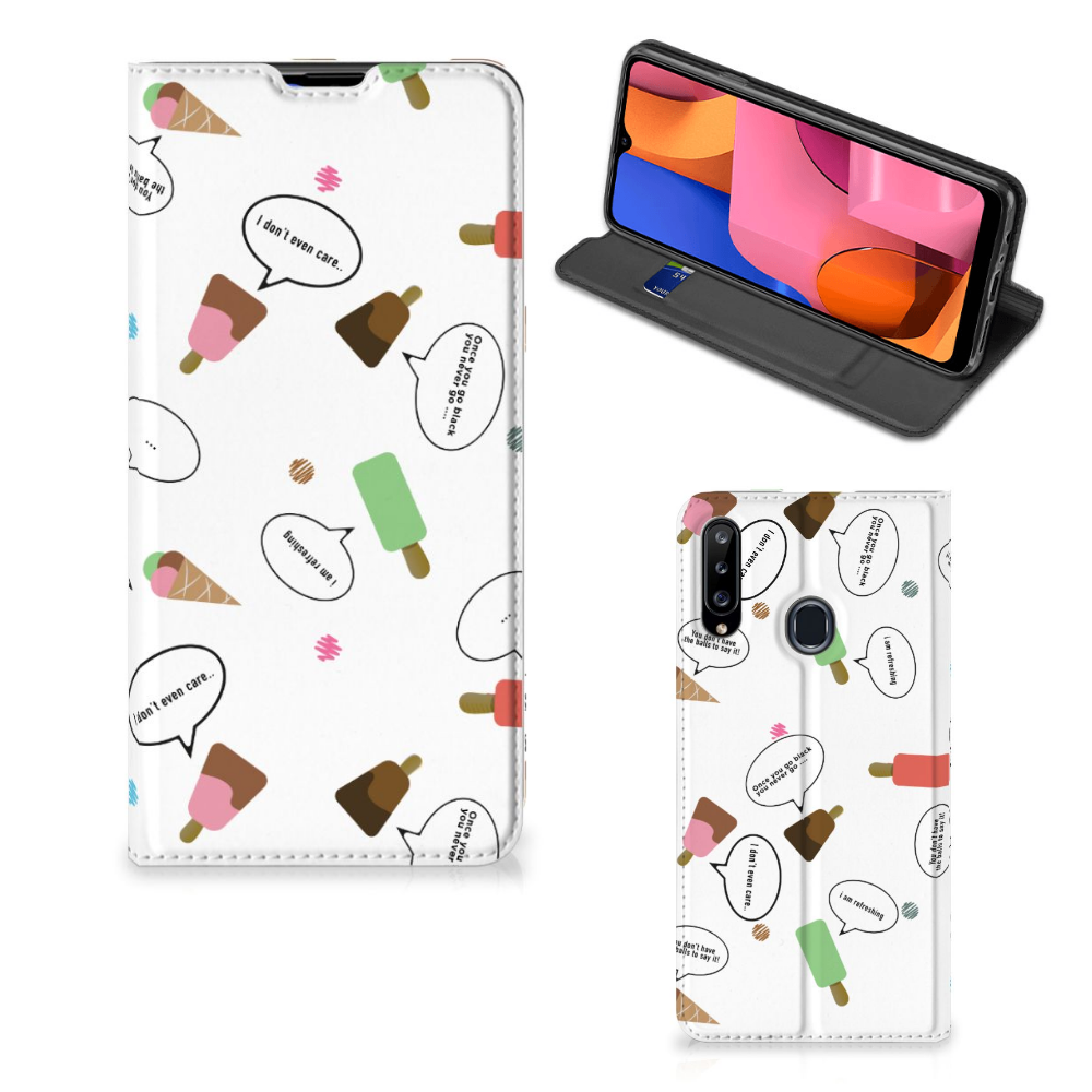 Samsung Galaxy A20s Flip Style Cover IJsjes - B2C Telecom