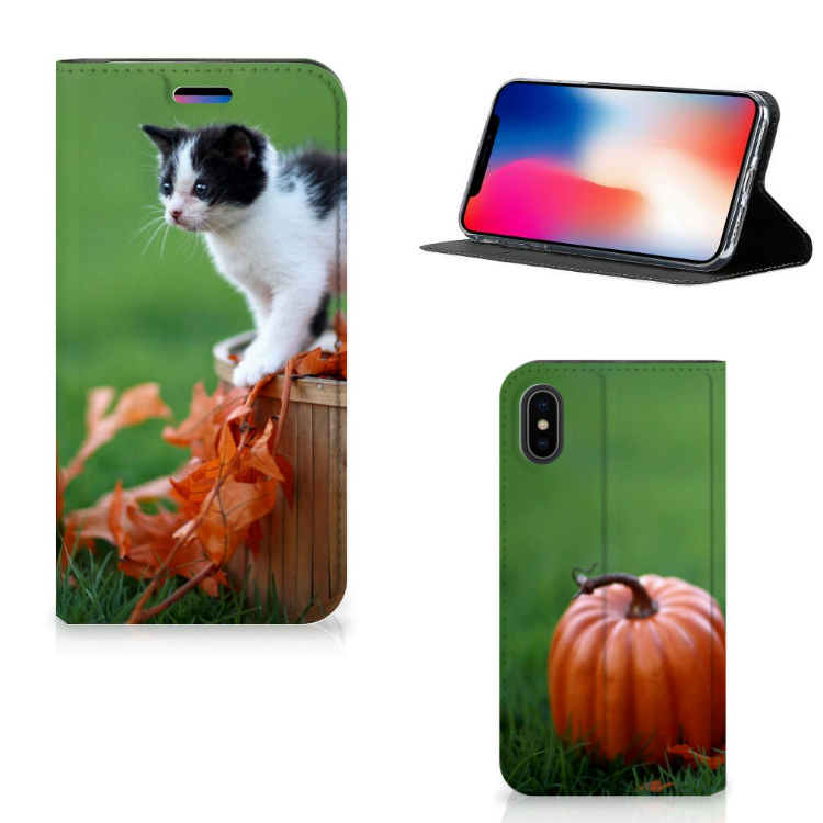 Apple iPhone X | Xs Hoesje maken Kitten