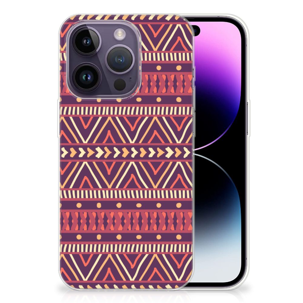 Apple iPhone 14 Pro TPU bumper Aztec Paars B2C Telecom