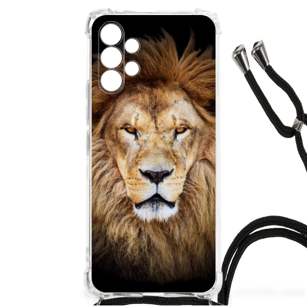 Samsung Galaxy A13 4G Case Anti-shock Leeuw