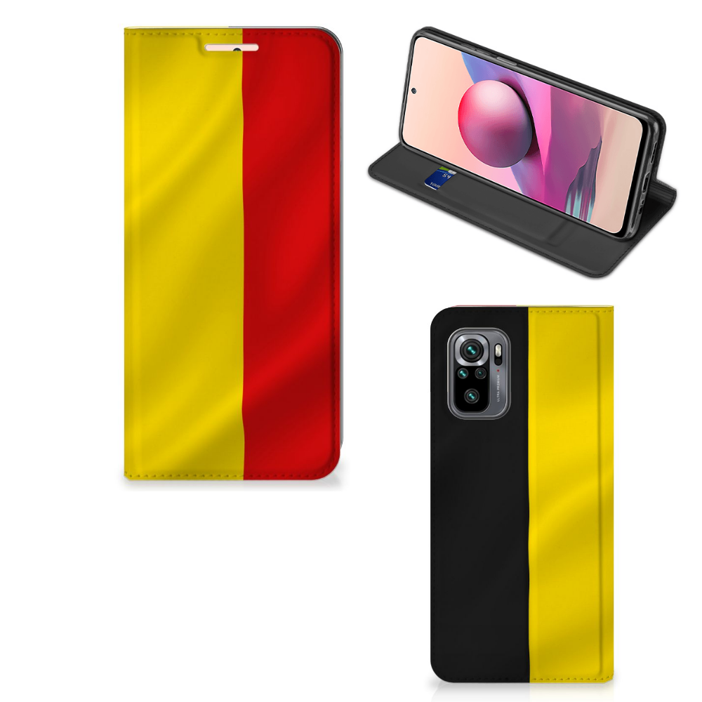 Xiaomi Redmi Note 10 4G | 10S | Poco M5s Standcase Belgische Vlag - B2C Telecom