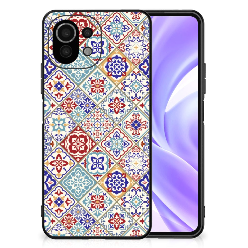 Xiaomi 11 Lite 5G NE | Mi 11 Lite Marmeren Print Telefoonhoesje Tiles Color B2C Telecom