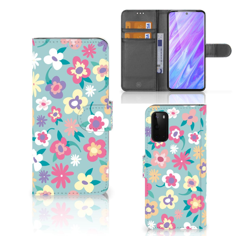 Samsung Galaxy S20 Hoesje Flower Power