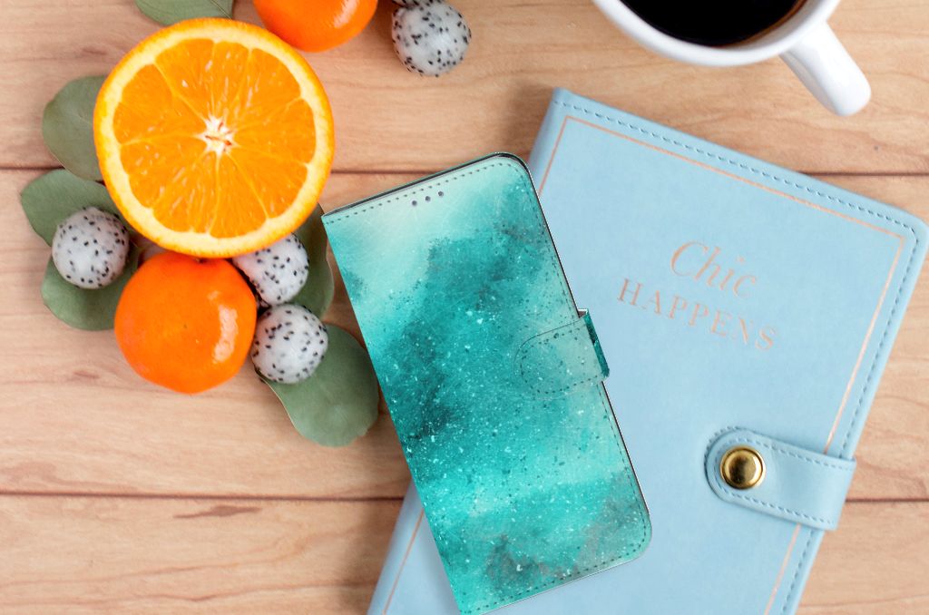 Hoesje OnePlus 10 Pro Painting Blue