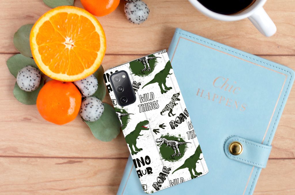 Hoesje maken voor Samsung Galaxy S20 FE Dinosaurus - B2C Telecom