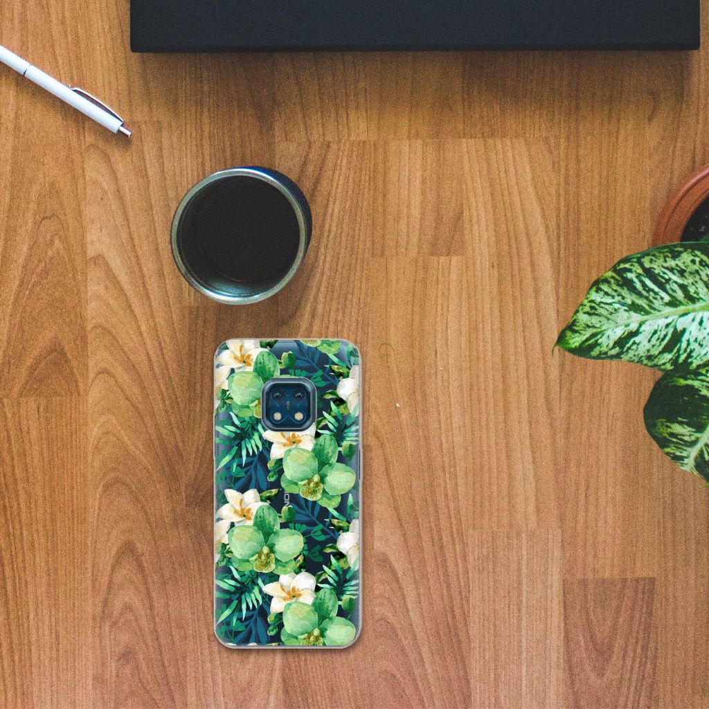 Nokia XR20 TPU Case Orchidee Groen B2C Telecom