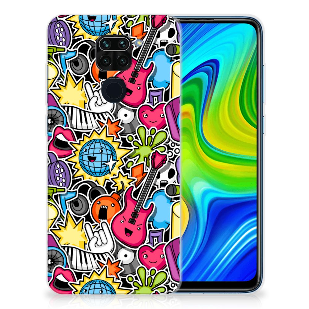 Xiaomi Redmi Note9 Silicone Back Cover Punk Rock B2C Telecom