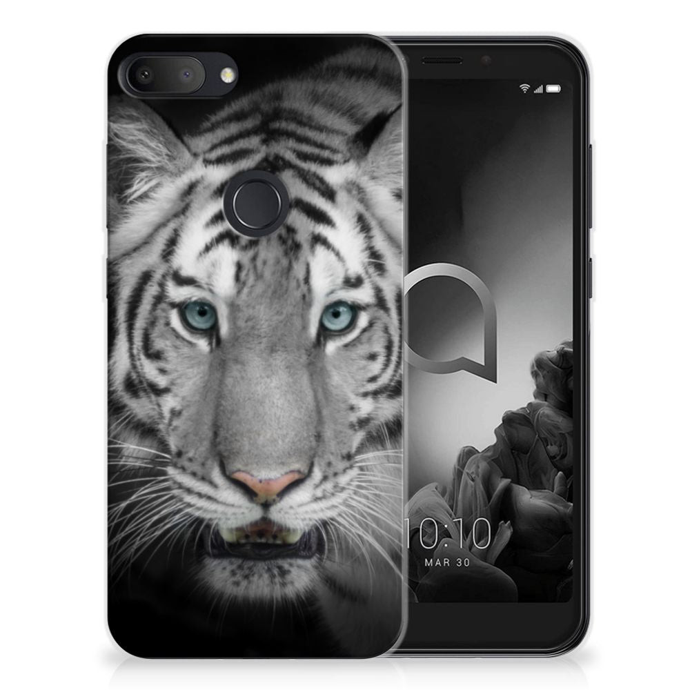 Alcatel 1S (2019) TPU Hoesje Tijger