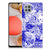 Silicone Back Case Samsung Galaxy A42 Angel Skull Blauw
