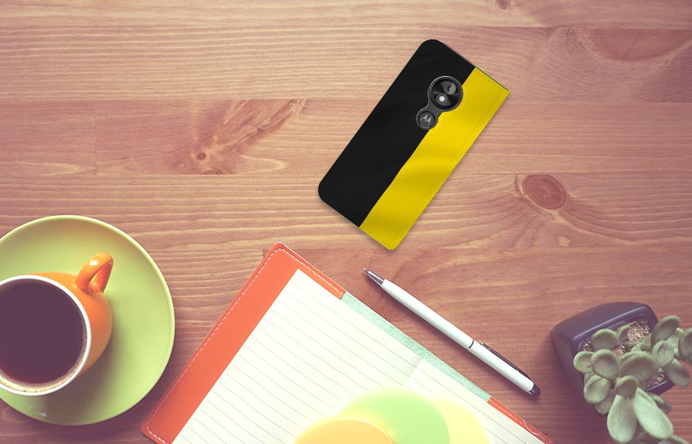 Motorola Moto E5 Play Standcase Belgische Vlag - B2C Telecom