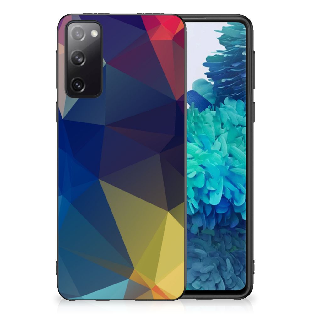 Samsung Galaxy S20 Grip Case Polygon Dark