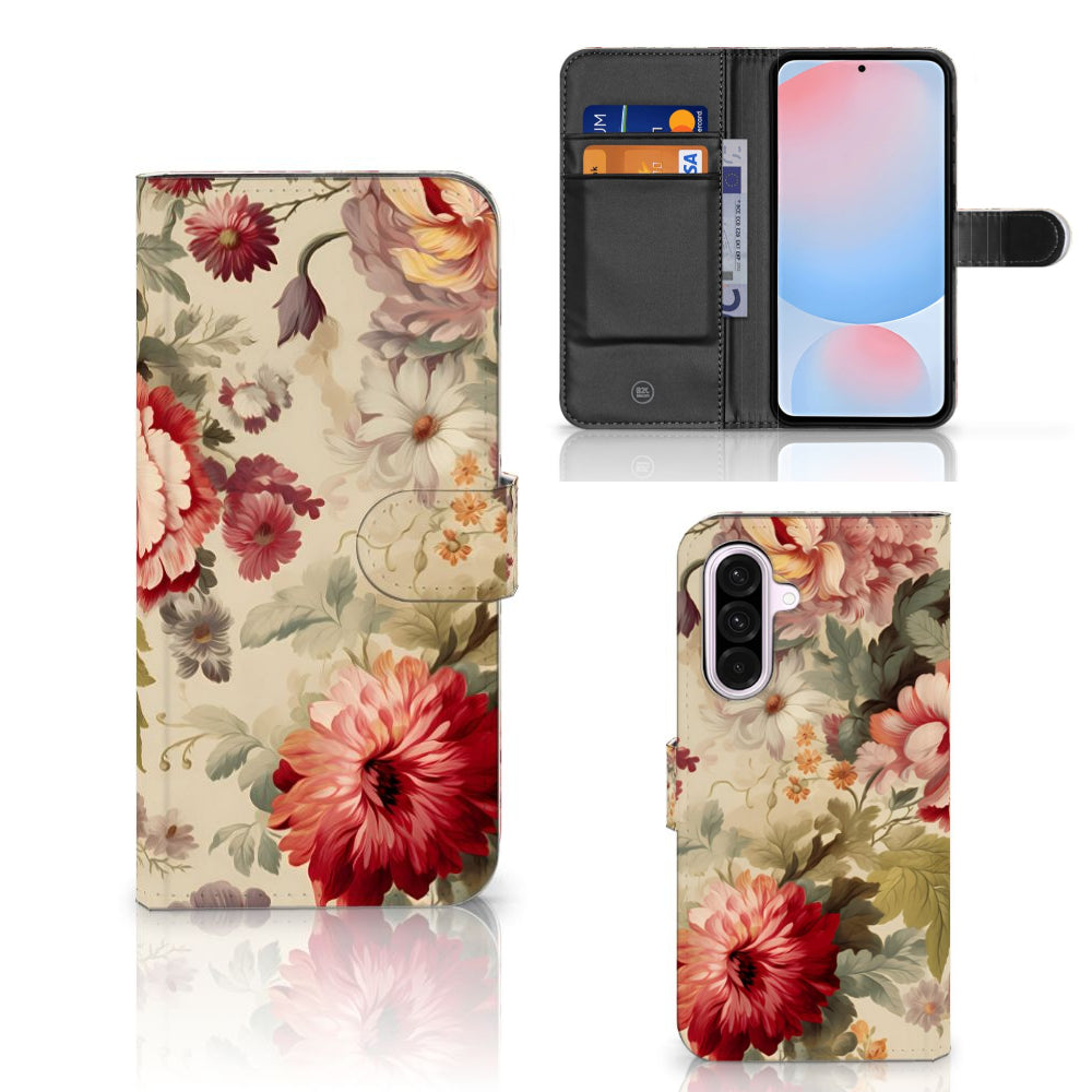 Hoesje voor Samsung Galaxy A56 Bloemen