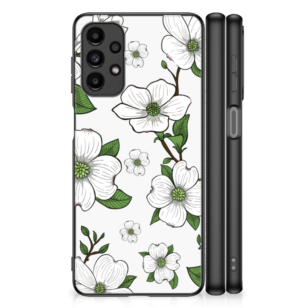 Samsung Galaxy A13 4G Bloemen Hoesje Dogwood Flowers B2C Telecom