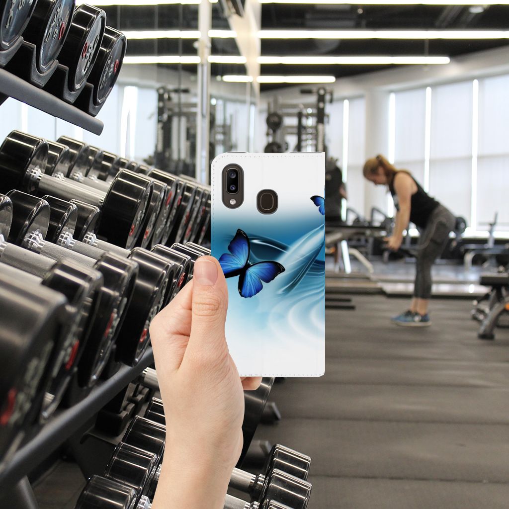 Samsung Galaxy A30 Hoesje maken Vlinders