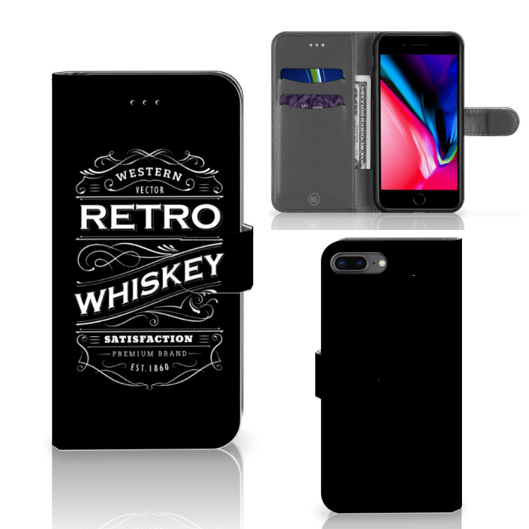 Apple iPhone 7 Plus | 8 Plus Book Cover Whiskey