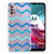 Motorola Moto G30 | G10 TPU bumper Zigzag Blauw B2C Telecom