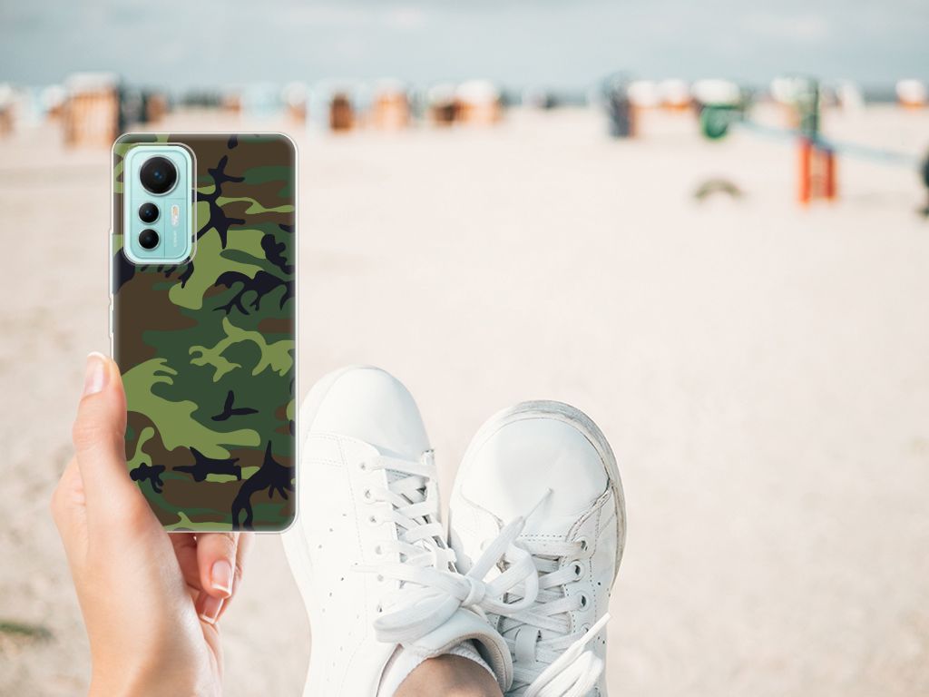 Xiaomi 12 Lite TPU bumper Army Dark B2C Telecom