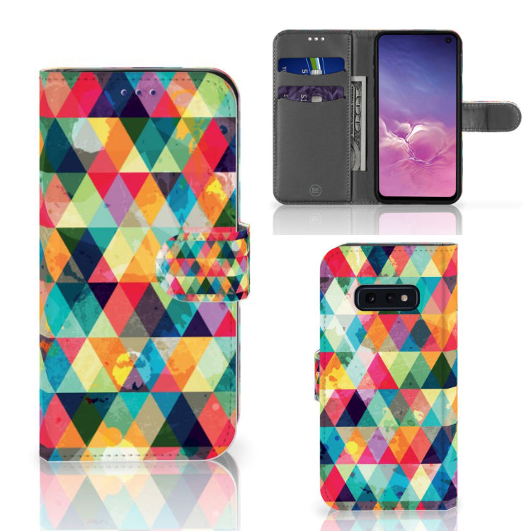 Samsung Galaxy S10e Telefoon Hoesje Geruit