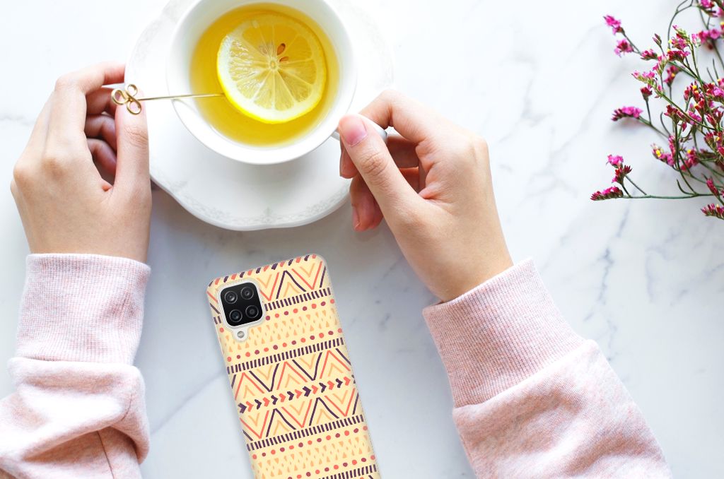 Samsung Galaxy A12 TPU bumper Aztec Yellow B2C Telecom