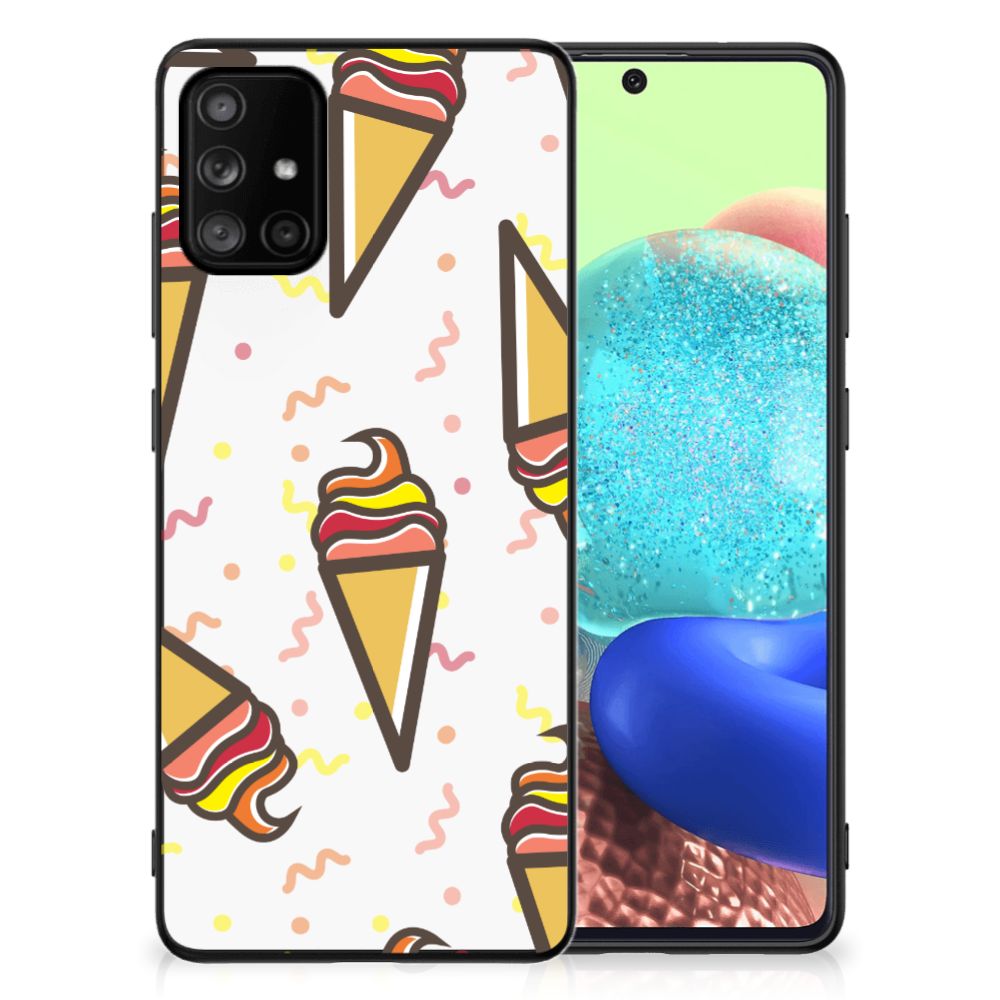 Samsung Galaxy A71 Back Cover Hoesje Icecream