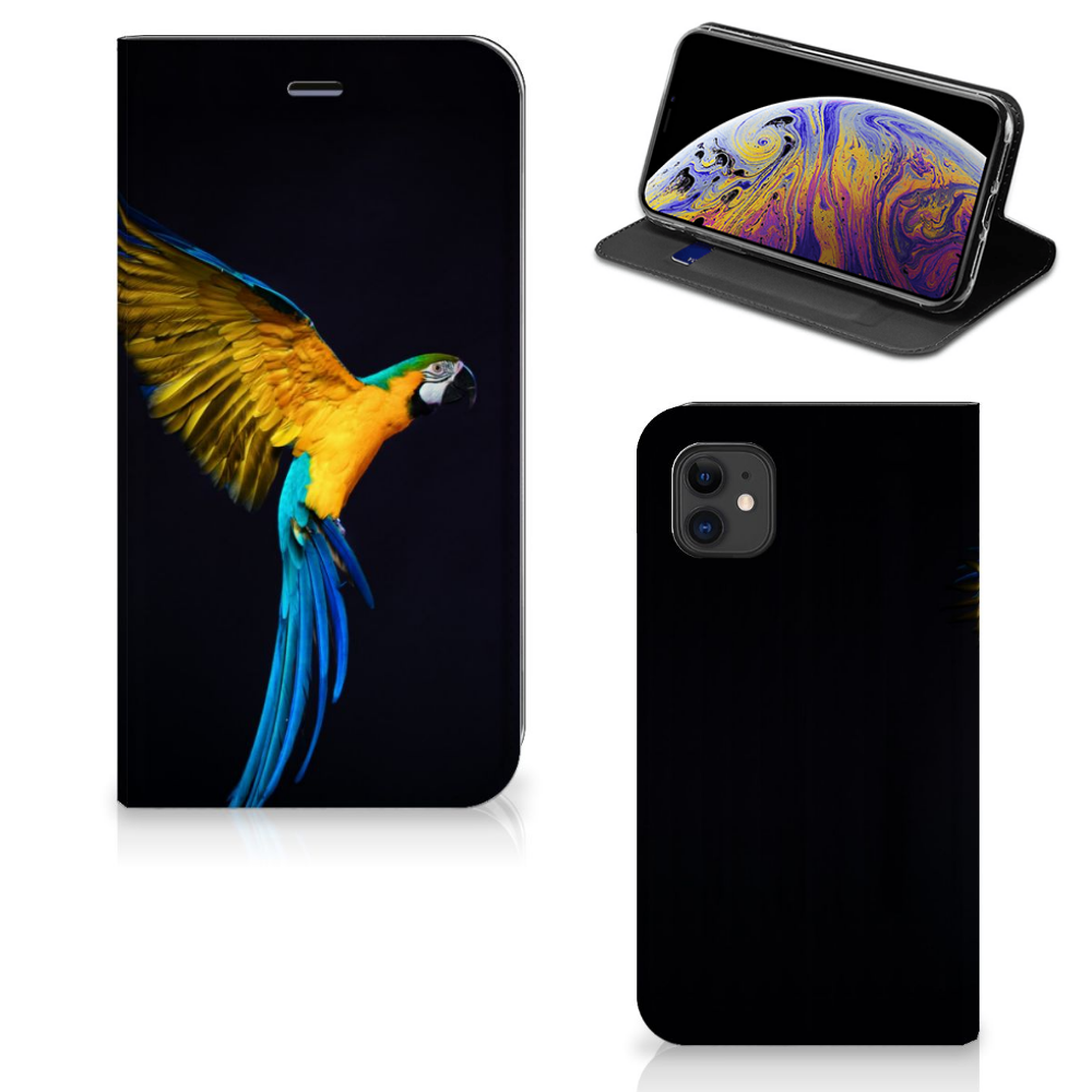 Apple iPhone 11 Hoesje maken Papegaai
