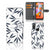 Samsung Galaxy M11 | A11 Hoesje Leaves Blue