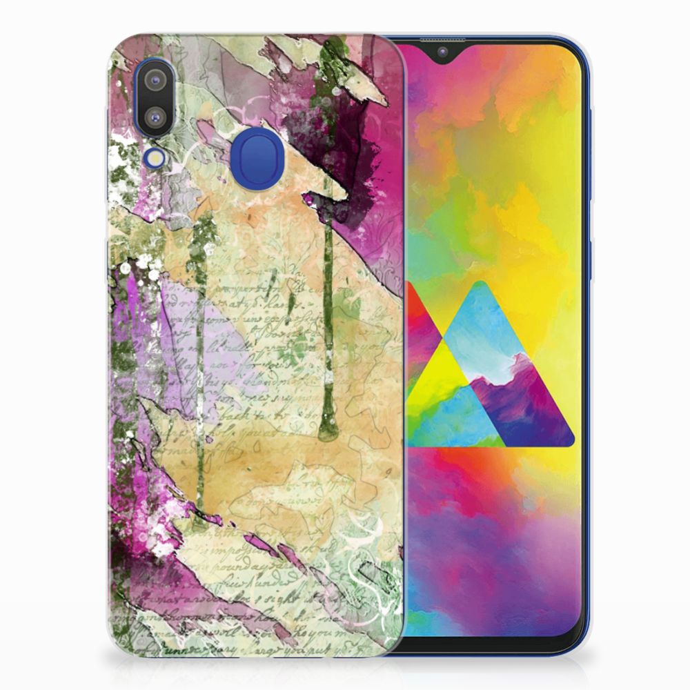 Hoesje maken Samsung Galaxy M20 (Power) Letter Painting