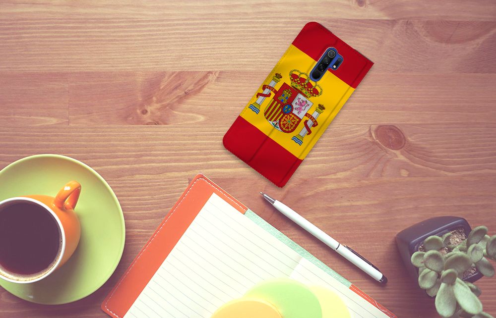Xiaomi Redmi 9 Standcase Spanje - B2C Telecom