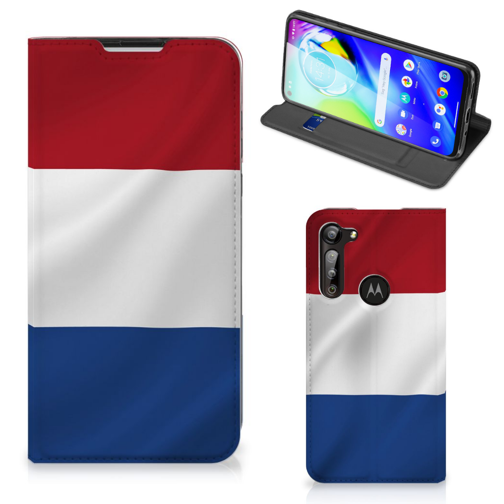 Motorola Moto G8 Power Standcase Nederlandse Vlag - B2C Telecom