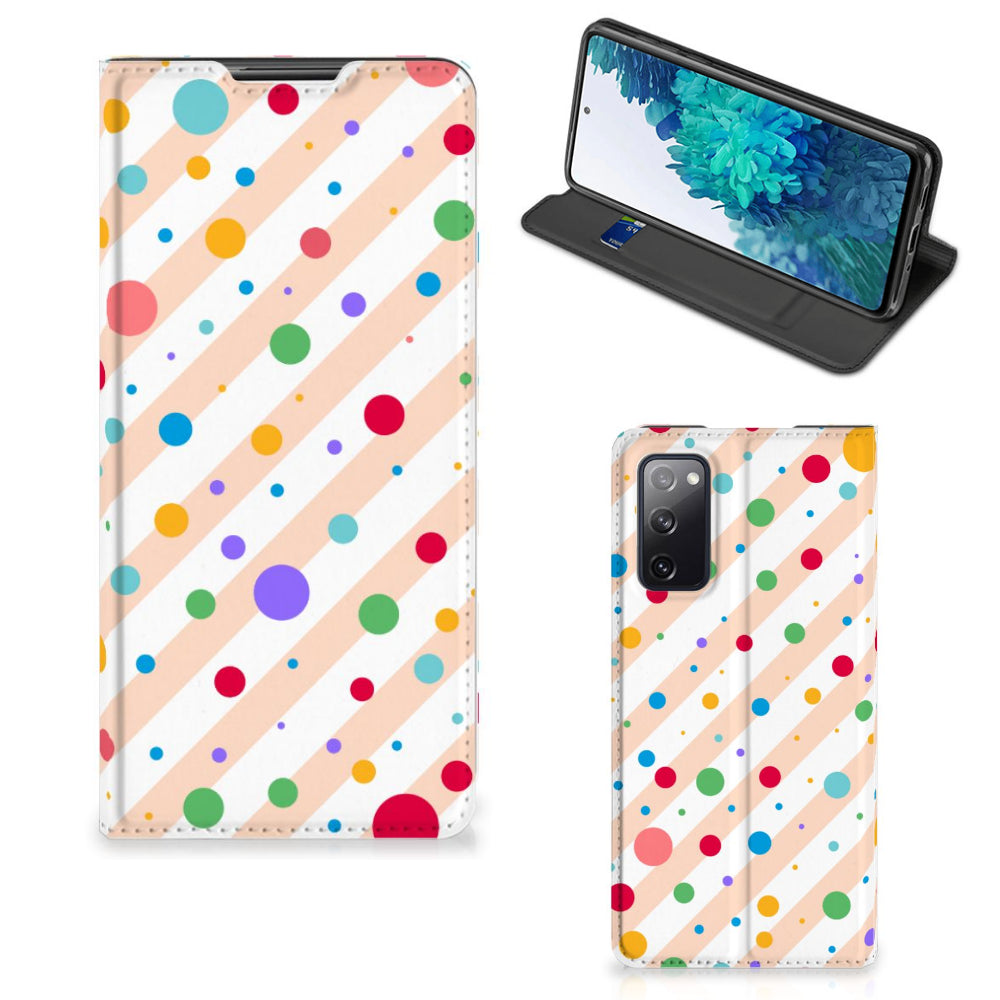 Samsung Galaxy S20 FE Hoesje met Magneet Dots
