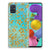 Samsung Galaxy A51 TPU Case Gouden Bloemen B2C Telecom