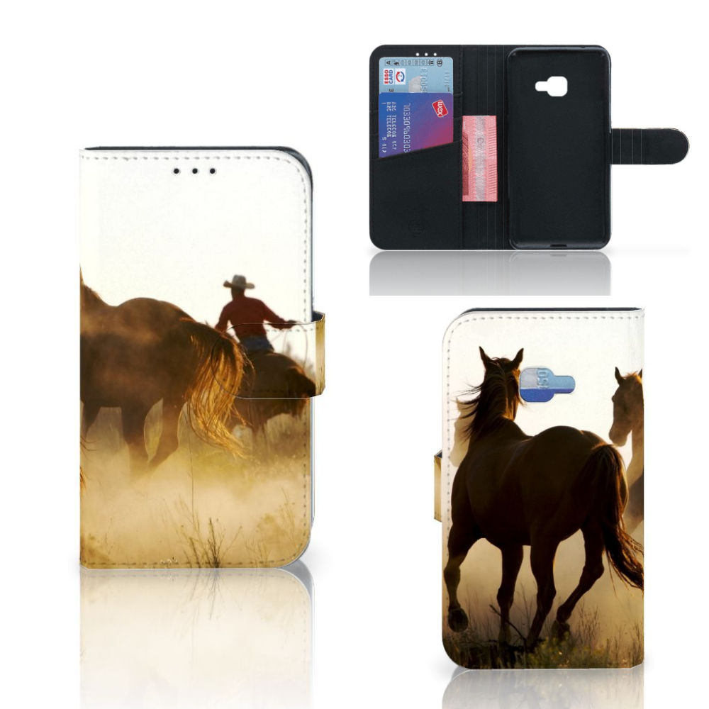 Samsung Galaxy Xcover 4 | Xcover 4s Telefoonhoesje met Pasjes Design Cowboy