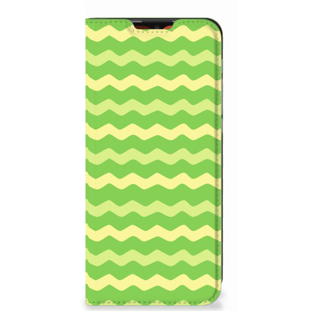 Motorola Moto E7 Power | E7i Power Hoesje met Magneet Waves Green - B2C Telecom