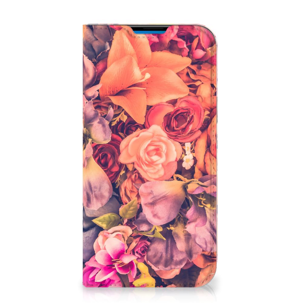 iPhone 14 Pro Max Smart Cover Bosje Bloemen - B2C Telecom