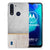 Motorola Moto G8 Power Lite Bumper Hoesje Wood Concrete B2C Telecom