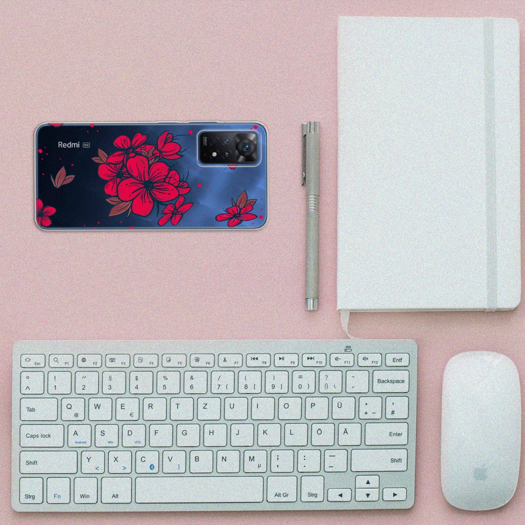 Xiaomi Redmi Note 11 Pro 5G TPU Case Blossom Red