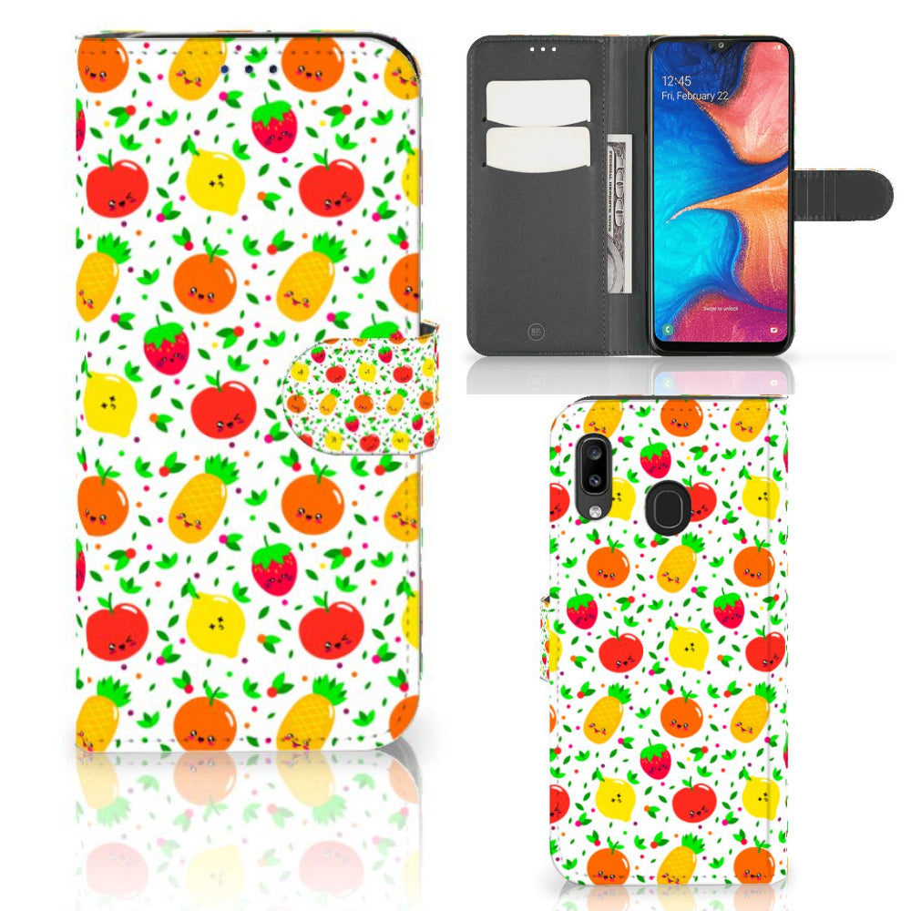 Samsung Galaxy A30 Book Cover Fruits