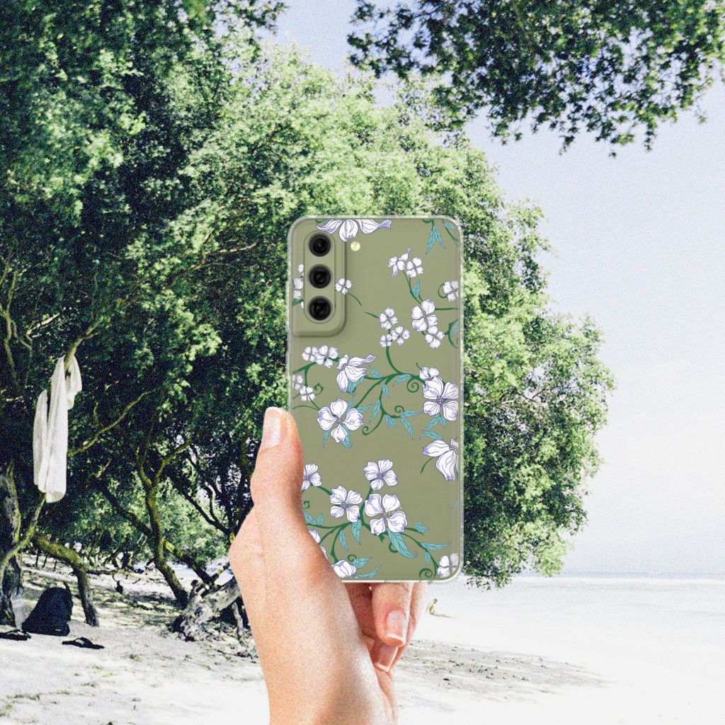 Samsung Galaxy S21FE Uniek TPU Case Blossom White B2C Telecom