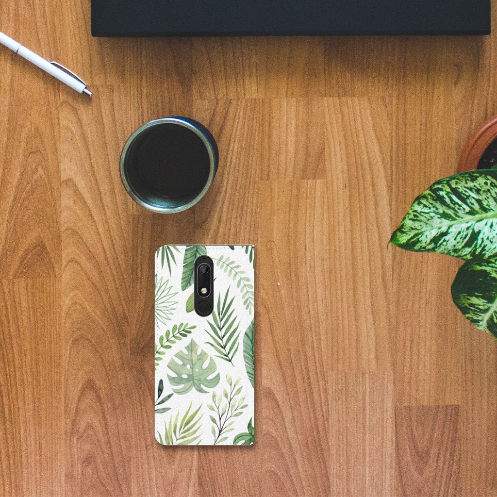 Nokia 5.1 (2018) Smart Cover Leaves