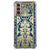 Samsung Galaxy S21 Plus Case Beige Flowers