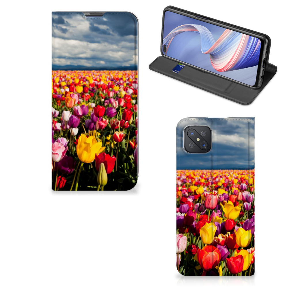 OPPO Reno4 Z 5G Smart Cover Tulpen - B2C Telecom
