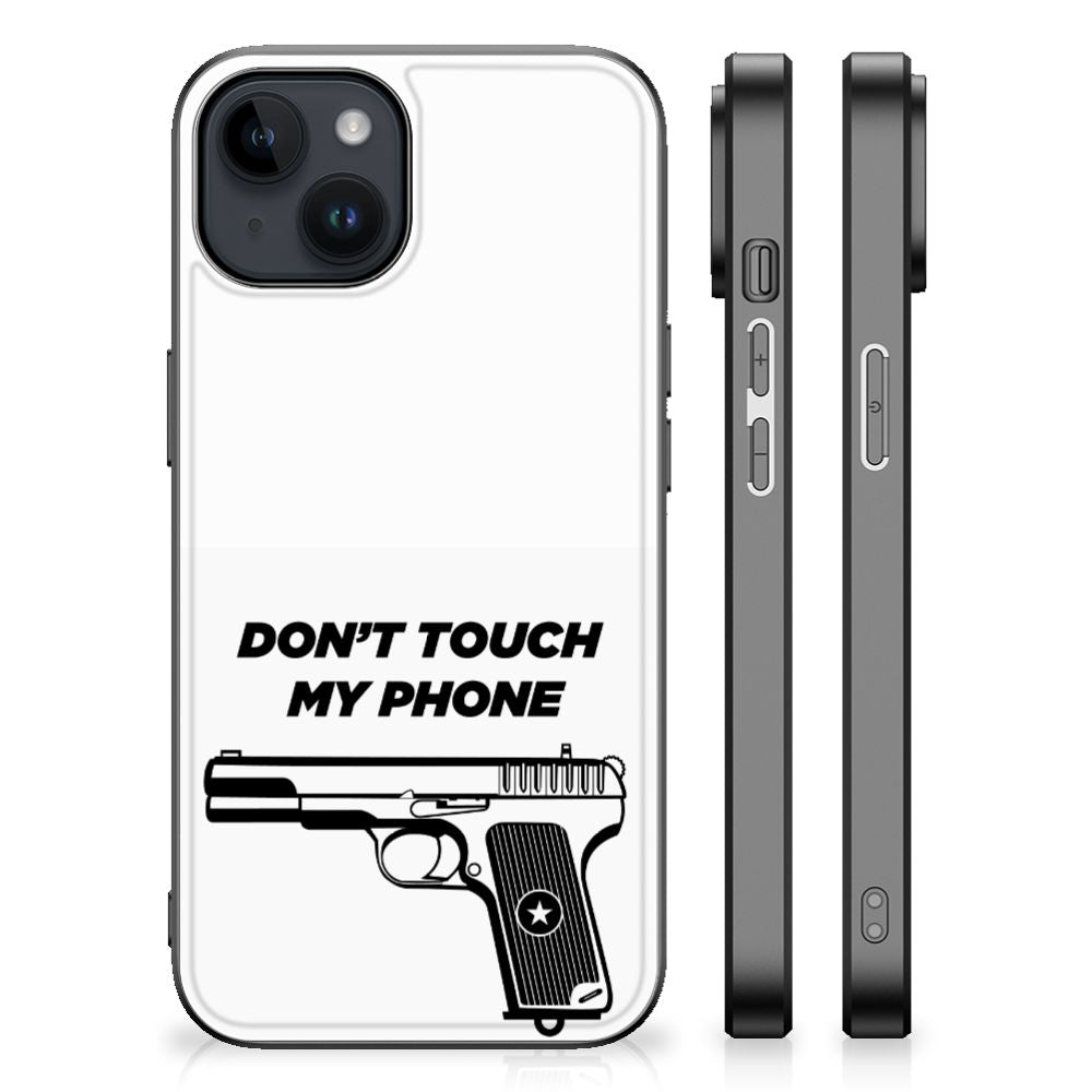 iPhone 15 Plus Telefoon Hoesje Pistol DTMP
