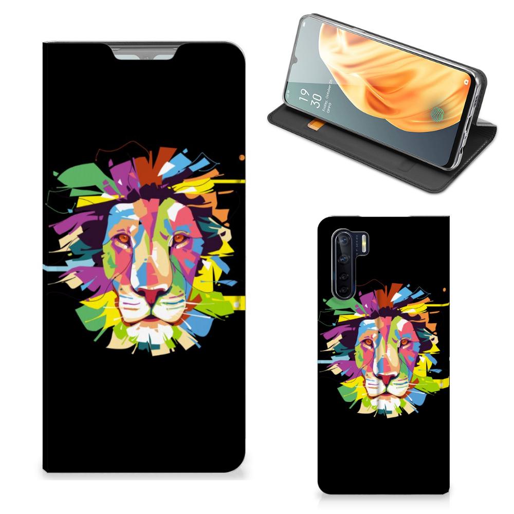 OPPO Reno3 | A91 Magnet Case Lion Color - B2C Telecom