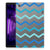 Lenovo Tab M10 HD (2de generatie) Hippe Hoes Zigzag Blauw - B2C Telecom