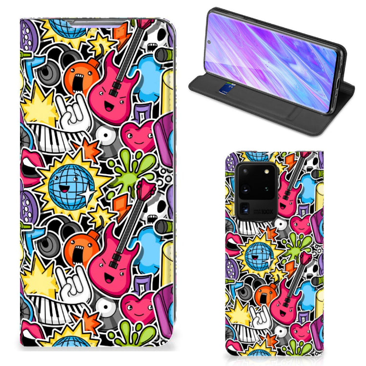 Samsung Galaxy S20 Ultra Hippe Standcase Punk Rock