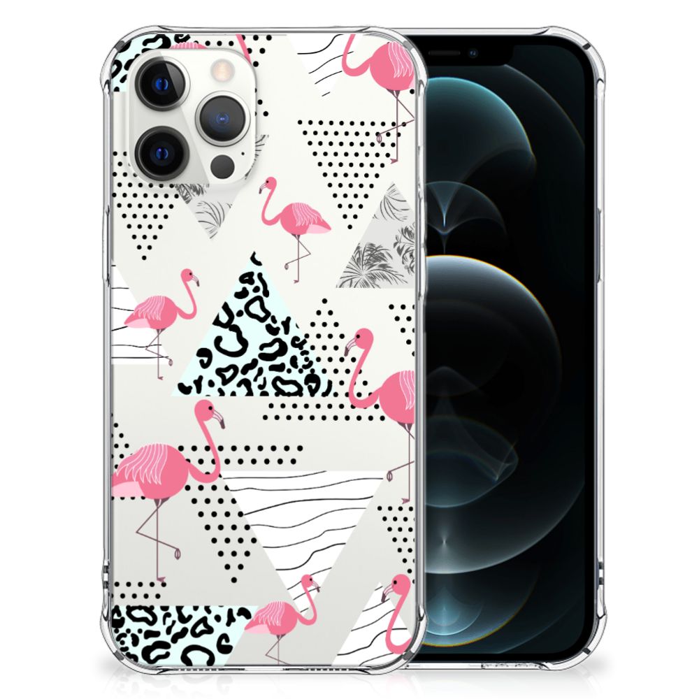 iPhone 12 Pro Max Case Anti-shock Flamingo Triangle B2C Telecom