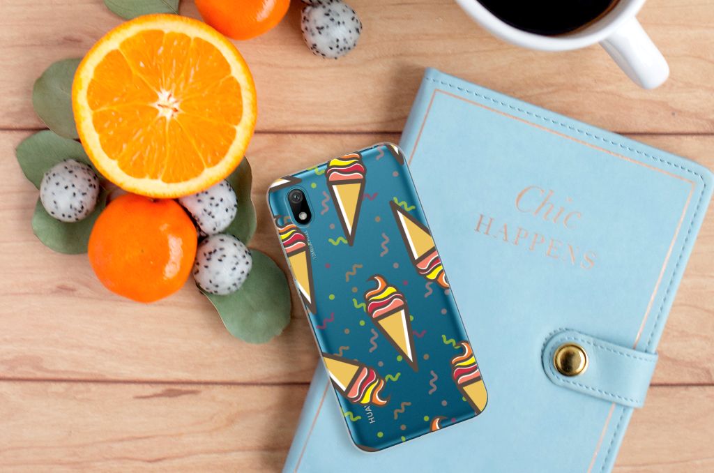Huawei Y5 (2019) Siliconen Case Icecream