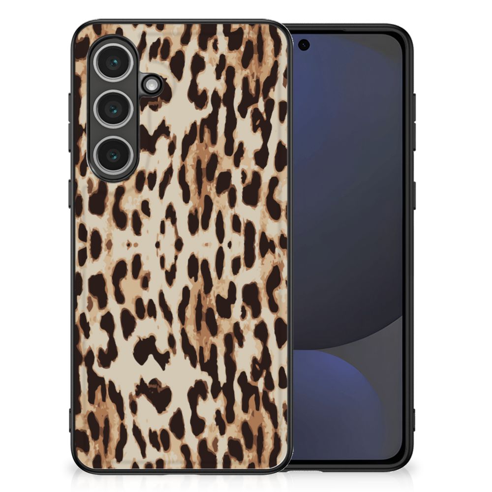 Samsung Galaxy S24 FE Dierenprint Telefoonhoesje Leopard