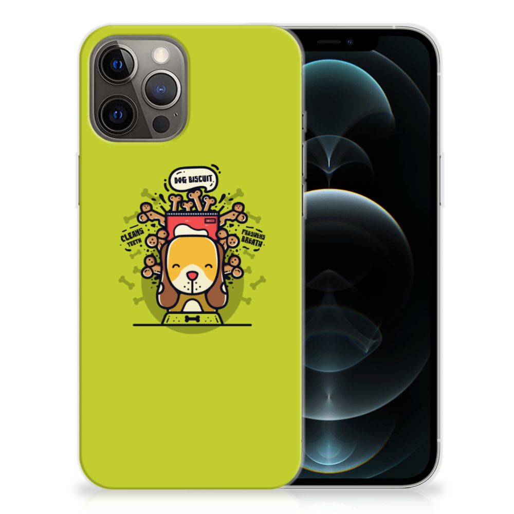 iPhone 12 Pro Max Telefoonhoesje met Naam Doggy Biscuit B2C Telecom